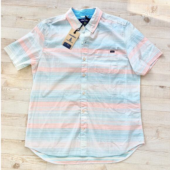 chubbies Other - New Chubbies Friday Short Sleeve‎ Button Up Poplin Shirt | Call It A Day Large